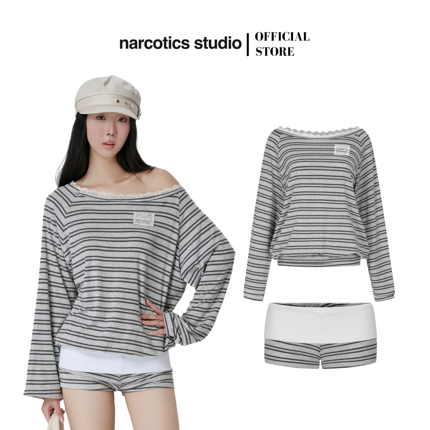 Zoe Set (Grey)