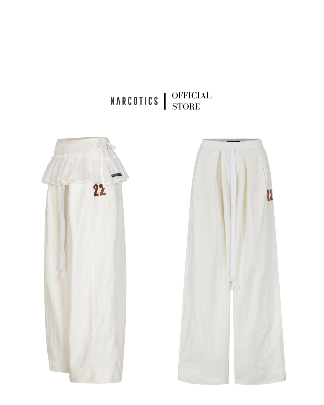 Milky Ruffle Pant